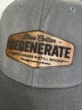 Blue collar trucker hat