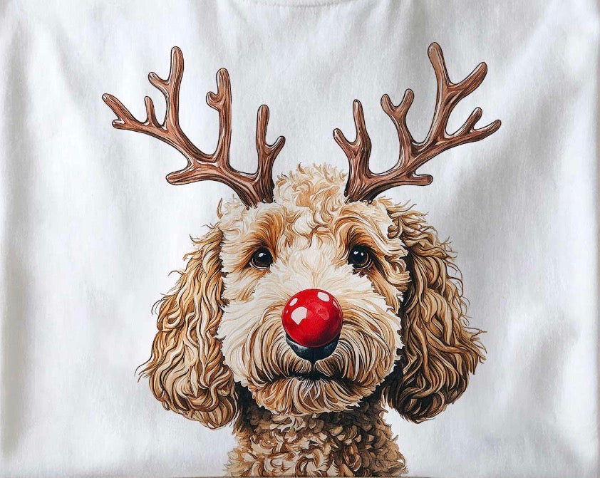 Christmas Puppy Tshirt